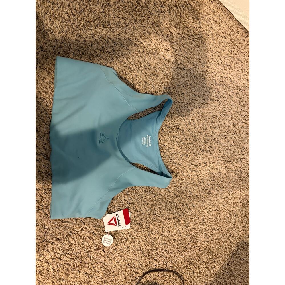 NWT Reebok Solid Reflex Sports Bra - Size XXL